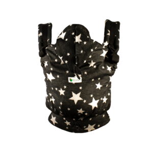 Marsupiu Ergonomic ELNA Stars Black - imagine 3